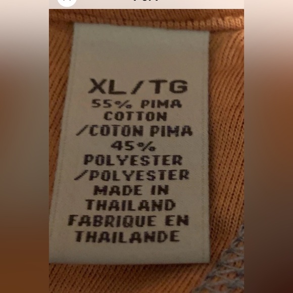 Tommy Bahama Men’s Island Crafter Polo Shirt Orange Short Sleeves Size XL - Picture 8 of 8